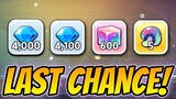 Last CHANCE to Get FREE CRYSTALS!