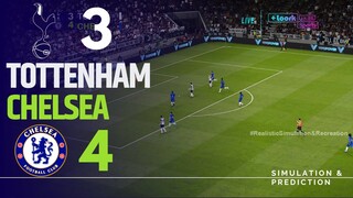 TOTTENHAM HOTSPUR 3-4 CHELSEA • Highlights • Premier League 24/25 | Simulation/Recreation