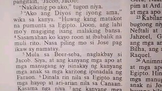 Pang Araw Araw na Talata Genesis 46:5-7