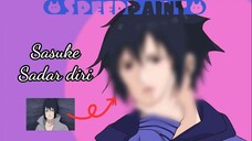 Begini jadinya kalo Sasuke sadar diri 😂 [speedpaint]