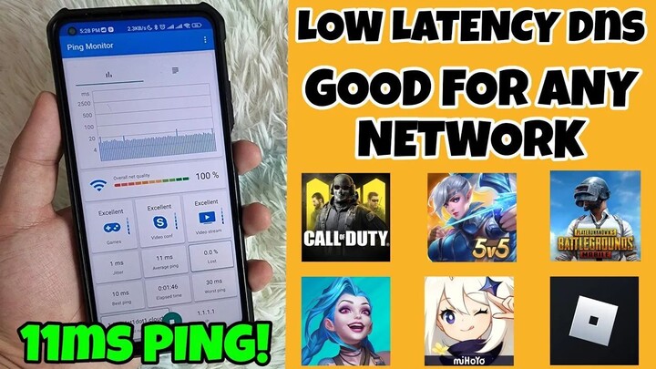 BEST GAMING DNS NA PWEDE MO IAPPLY SA DEVICE MO! | ANTI LAG