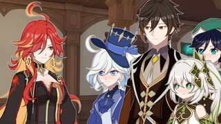 【原神】玛薇卡遇到其他五神，会发生什么呢