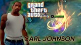 Carl Johnson " CJ " in Mobile Legends 😳😳