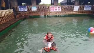 Spending our Christmas Day At Day-asan Deniz Floating Beach Resurt Floating Cottage