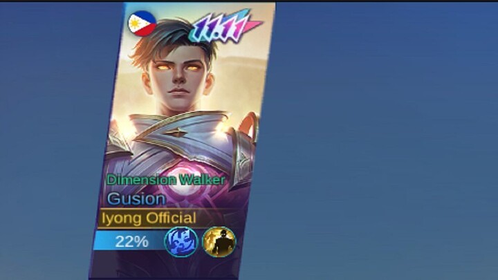 bagong skin ni gusion napaka angas