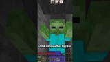 Minecraft tapi Aku Jadi ZOMBIE !! #Shorts