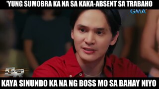 'Yung OA ka na sa pag-absent sa trabaho kaya sinundo ka na ng boss mo! | Black Rider
