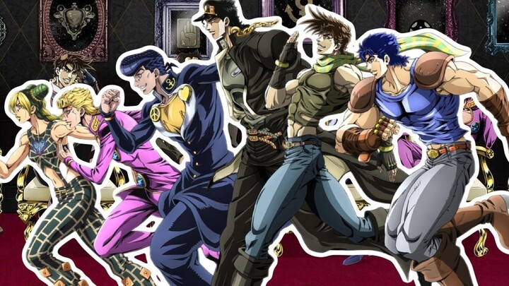 『JoJo's Bizarre Adventure/Mixed Cut』"This is the fate of the Joestar family"