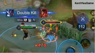 đánh liên quân hay tuyệt phần 33 #gamehay #yeugame