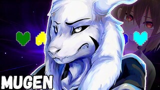 ASRIEL DREEMURR!!! TESTEI UM DOS PERSONAGENS MAIS PODEROSOS DE UNDERTALE NO MUGEN