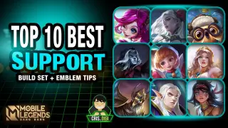 BEST ITEM BUILD FOR SUPPORT | TIPS AND GUIDES | MLBB | CRIS DIGI (ENG SUBS)