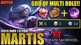 HOW TO COUNTER TIGREAL USING MARTIS!! MARTIS BEST BUILD TANK!! TOP 1 GLOBAL MARTIS BUILD MLBB