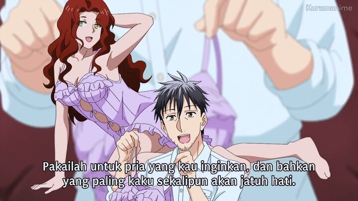 Around 40 Otoko no Isekai Tsuuhan episode 3 Sub Indo