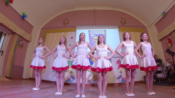 German girls train hard for Carnival