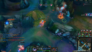 amumu lên tank hỗ trợ cho vayne bắn cực xung trong liên minh #game