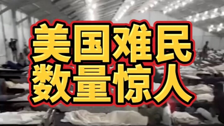 美国难民现在夸张的什么程度？看完你就理解德州为啥“造反”了