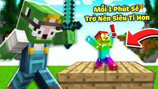 BEDWARS KHANGG TROLL T GAMING TRONG CHẾ ĐỘ 1 PHÚT SẼ TRỞ NÊN TÍ HON TRONG MINECRAFT CÙNG NOOB TEAM