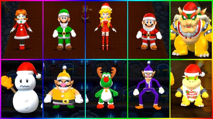 Mario Party 9 Christmas Special - All Characters