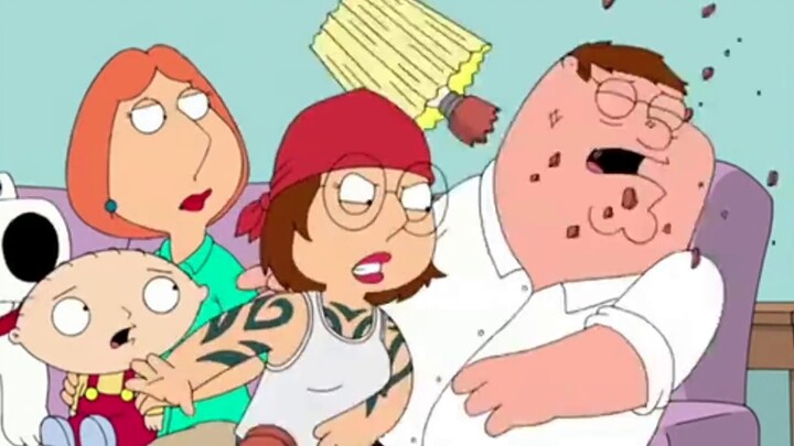 Meg was released from prison and became the new overlord of the family. Peter was violated by her wi