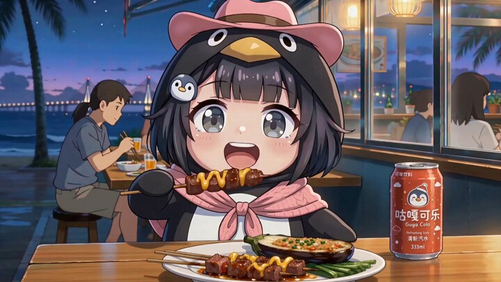 Oi! Keluar mau makan barbeku?