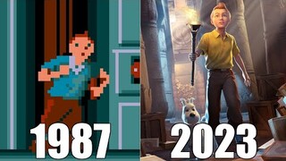 Evolution of Tintin Games [1987-2023]