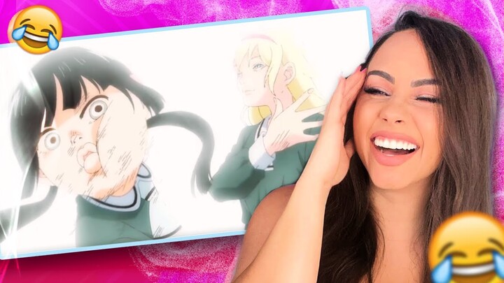 Asobi Asobase Best Funny Moments (あそびあそばせ) | Bunnymon REACTS