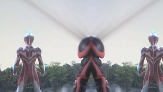 Ginga vs Dark Zagi, but a mirror image
