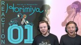 SOS Bros React - Horimiya Episode 1 - RomCom Bullet Train