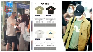 As soon as Wang Yibo appeared at the airport, the Evisu x Palace shirt immediately sold out