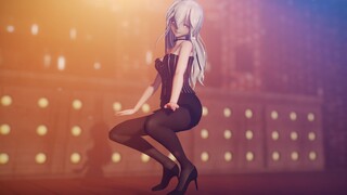 【MMD】Apakah Anda menyukai suara lemah yang seksi♥ Sekretaris Suara Lemah WiggleWiggle