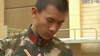 "When families are reunited, they're out there protecting us." When the soldier brother suddenly tas