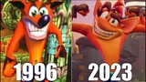 Evolution of Crash Bandicoot Games [1996-2023]