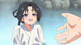 他一脸红 ，我就要发作了……