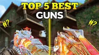 The REAL Top 5 Best Guns in Cod Mobile Season 6 #codm