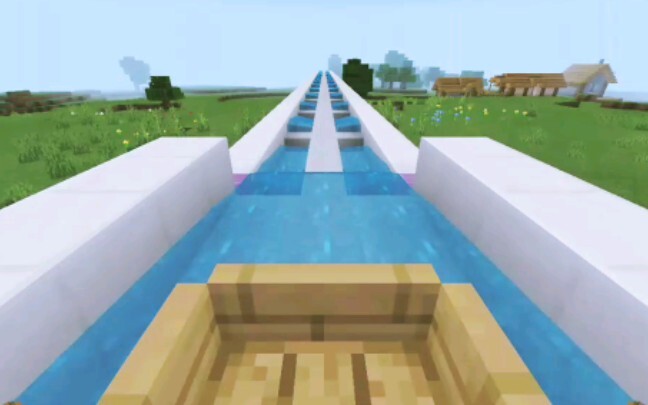「Minecraft音速船」据说只要速度够快，就可以追上死亡