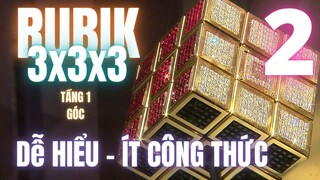 P2: Tầng 1- xếp góc || Hướng dẫn giải Rubik 3x3 cho người mới (ft. Tuấn tỉnh táo)