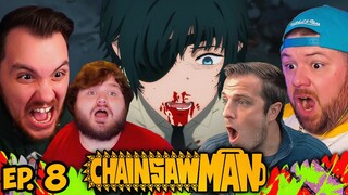 Chainsaw Man Episode 8 Group Reaction | Gun Fire