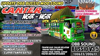 UPDATE OBB SOUND CANTER NGIR BUSSID V3.5 | LOKASI BARU MARKAS KKPS FACTORY | BUS SIMULATOR INDONESIA