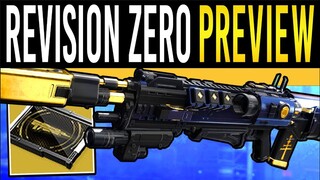 Destiny 2: FUTURE REVISION ZERO UPGRADES! New Exotic QUEST! All Catalysts, Mission Secrets & More!