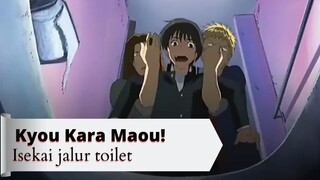 Cara Absurd menuju gerbang isekai - Jalur toilet dan pulang belanja