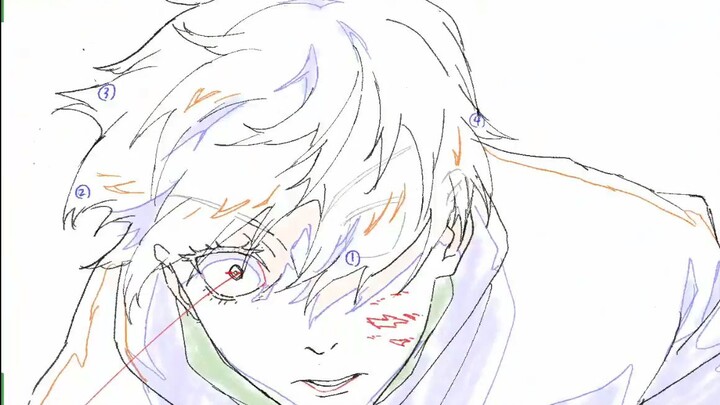 Jujutsu Kaisen Season 2 Episode 9 Original Animator - Tomioka Kaito (Gojo Satoru 0.2 second field ex