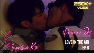 Impassive Kiss | Prapai x Sky | [BL] Love in the air ep 8 | Thai Series [Highlights]