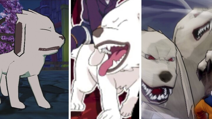 Evolution of Akamaru in Naruto Games (2003-2020)