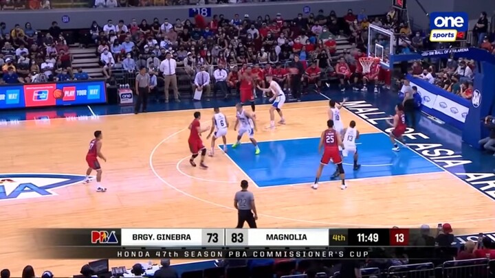 manila classico ginebra vs magnolia 4rth quarter highlight