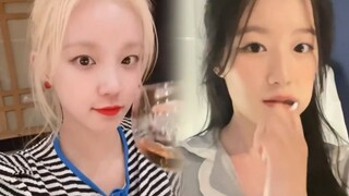 (G)I-DLE 220831 野生姐妹《碰杯接力挑战》