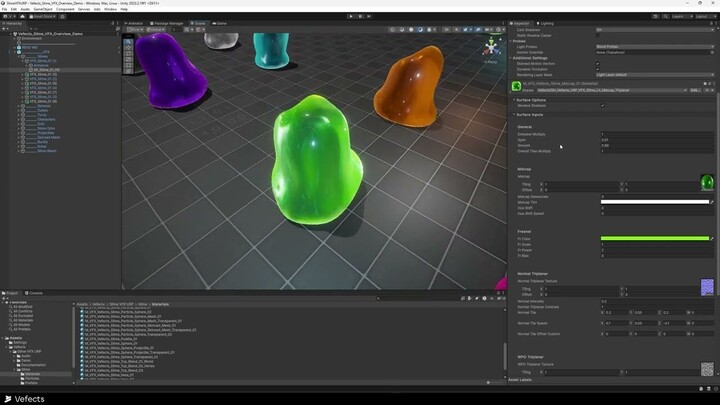 Slime VFX for UNITY - Overview Tutorial + Free Blender MatCap Tool