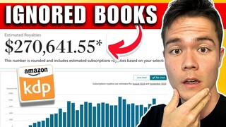 7 Proven Amazon KDP Niches That Make $10k/Month (But Everyone Ignores!)