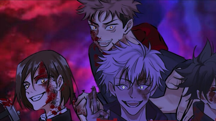 [ Jujutsu Kaisen /meme/Machine Gun] Who is the villain? All the villains