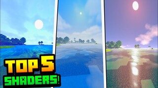 TOP 5 Best Shaders For Minecraft PE 1.17+ | Ultra Shaders For MCPE 2021