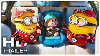 DESPICABLE ME 4 "Minions Babysits Gru Jr Scene" Trailer (NEW 2024)